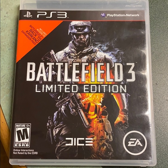 Sony Other - Battlefield 3 limited edition